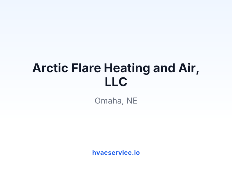 Arctic Flare Heating and Air, LLC