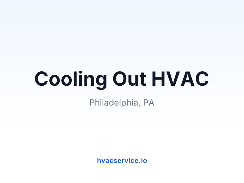 Cooling Out HVAC
