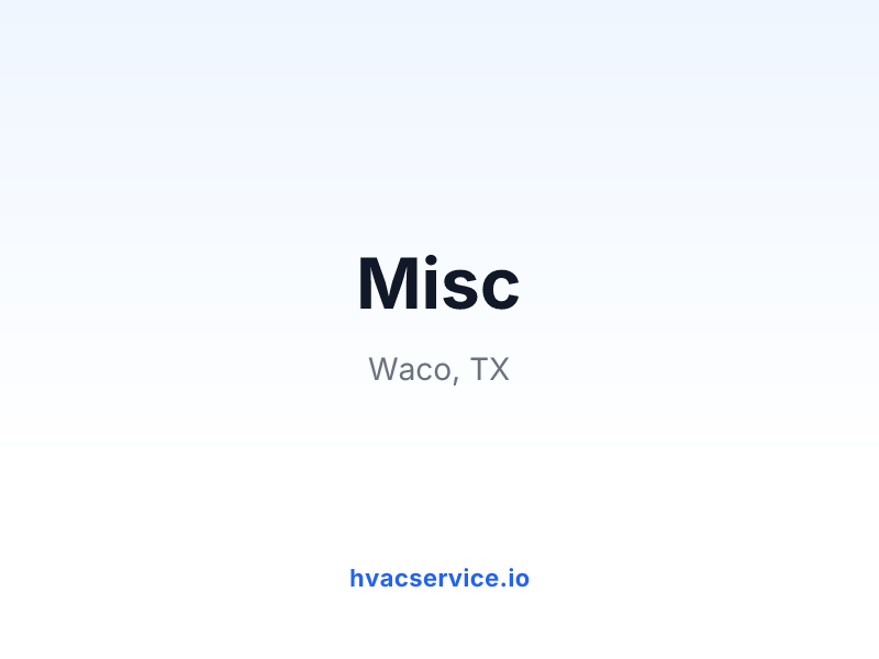 Misc