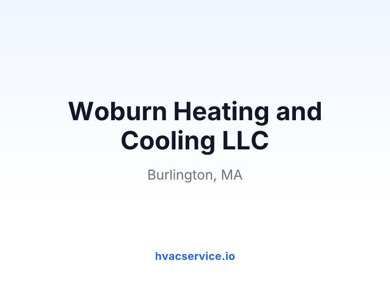 Woburn Heating and Cooling LLC