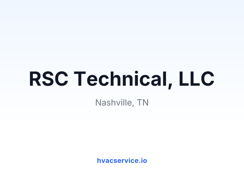 RSC Technical, LLC