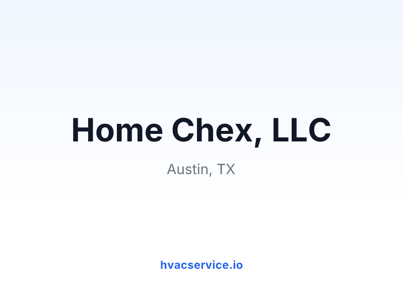 Home Chex, LLC