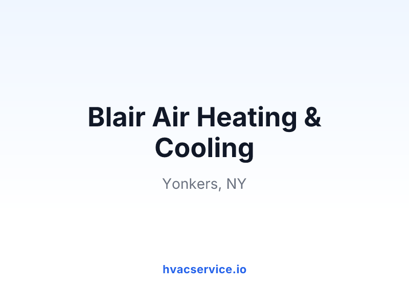 Blair Air Heating & Cooling