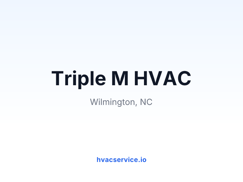 Triple M HVAC