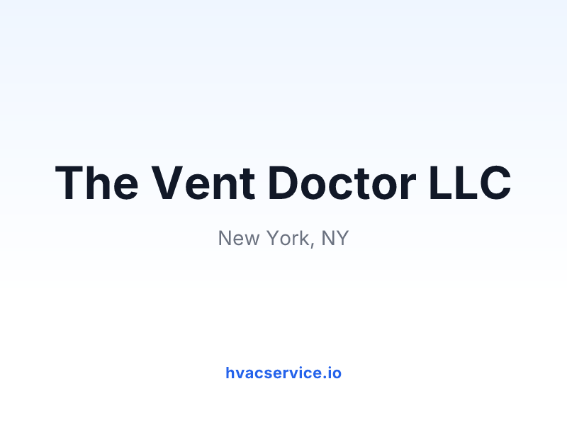 The Vent Doctor LLC