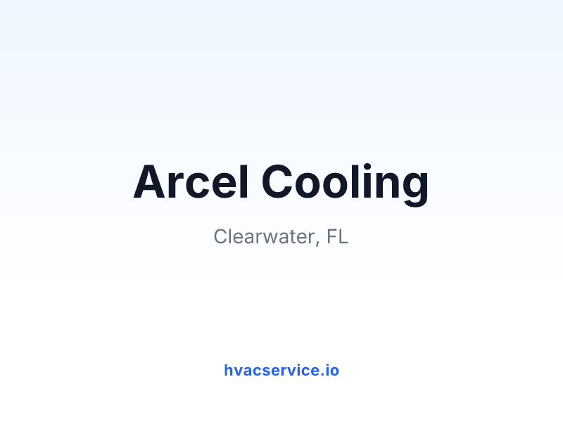 Arcel Cooling