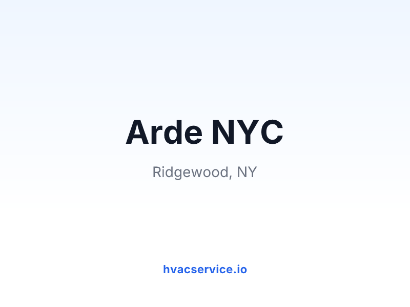 Arde NYC
