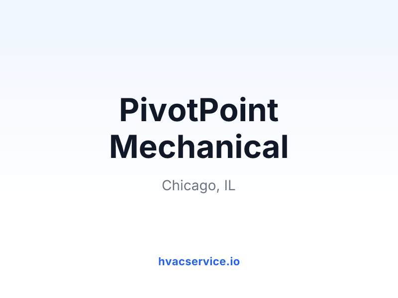 PivotPoint Mechanical