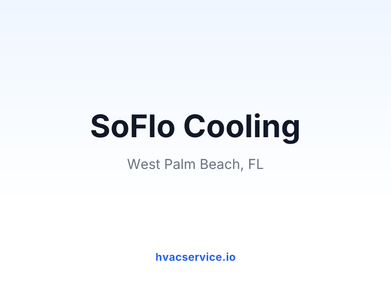 SoFlo Cooling
