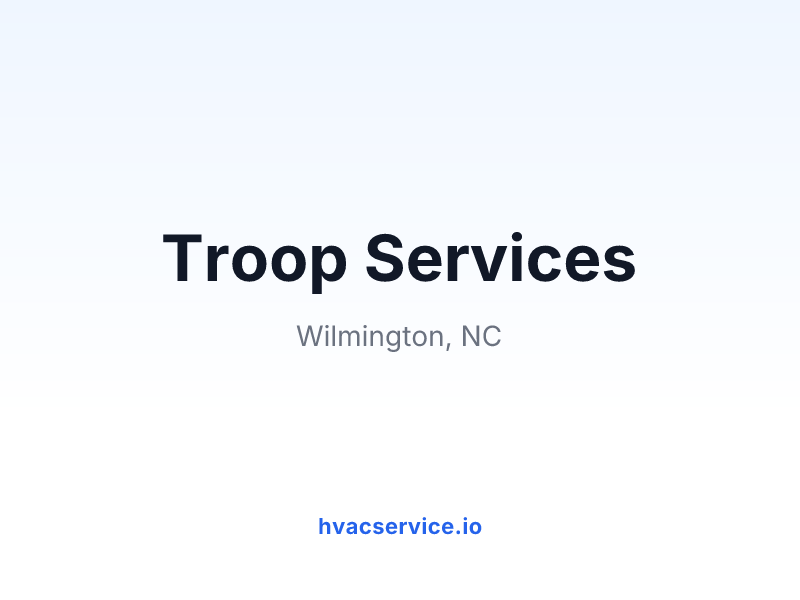 Troop Services