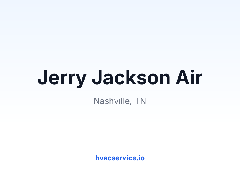 Jerry Jackson Air