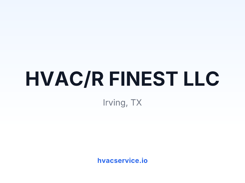 HVAC/R FINEST LLC