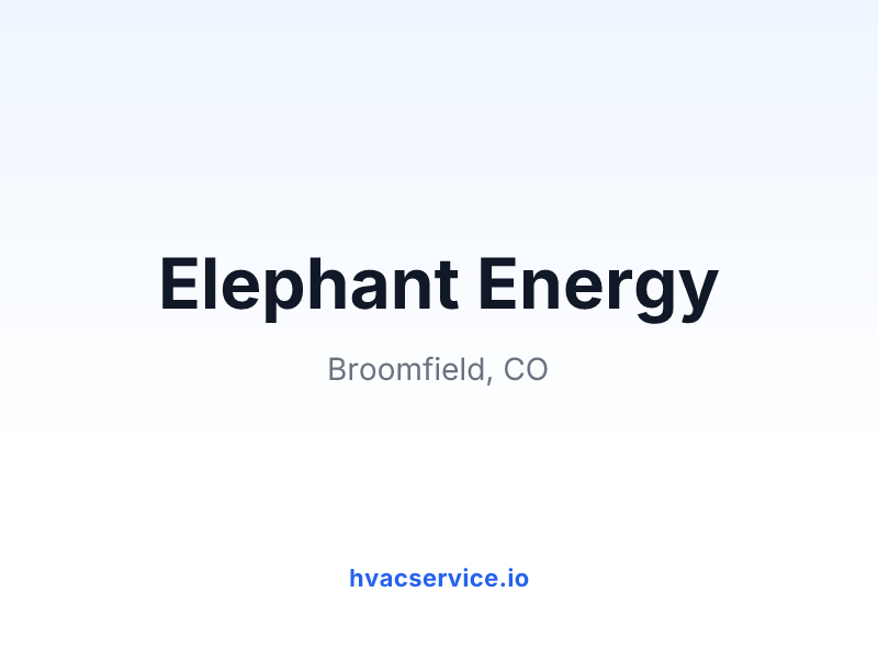 Elephant Energy