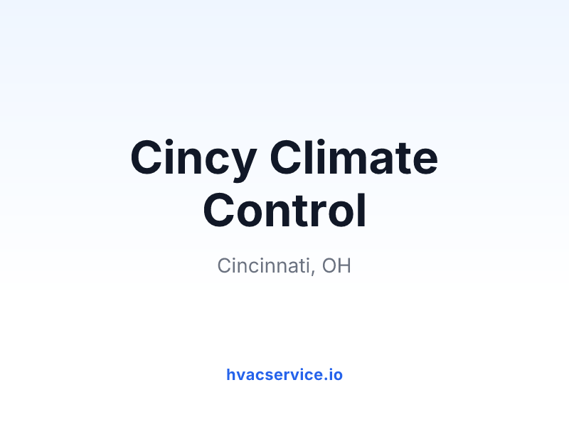 Cincy Climate Control