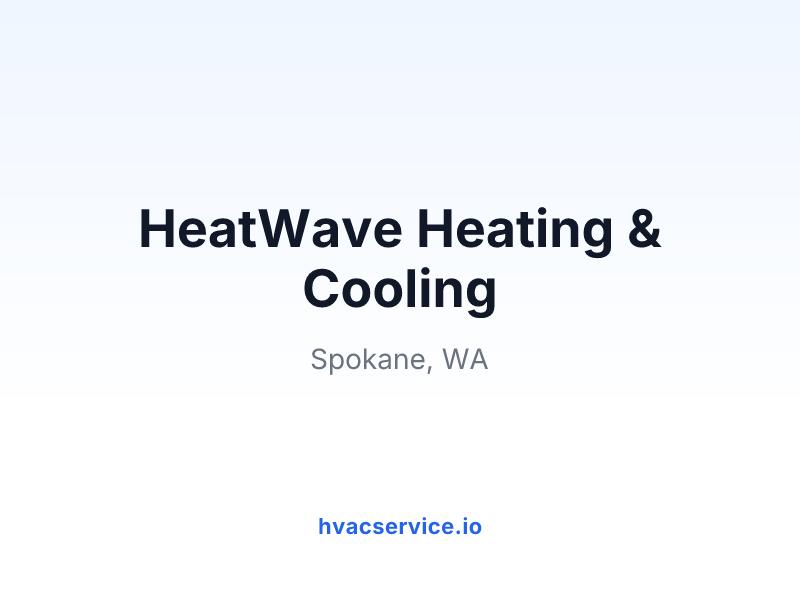 HeatWave Heating & Cooling