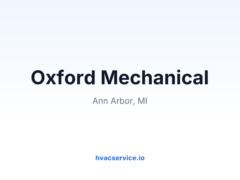 Oxford Mechanical