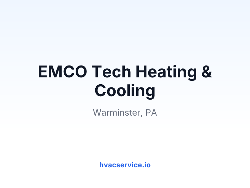 EMCO Tech Heating & Cooling