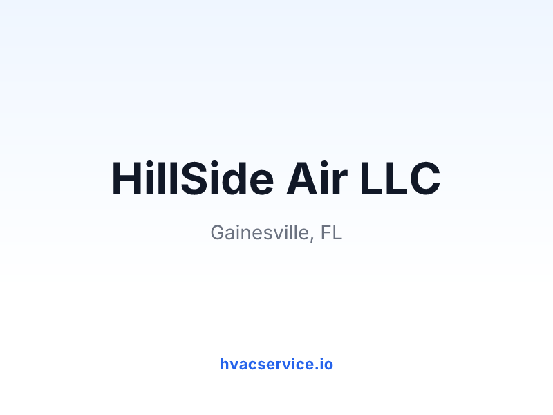 HillSide Air LLC
