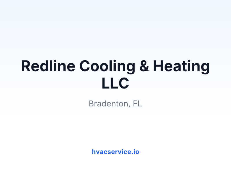 Redline Cooling & Heating LLC
