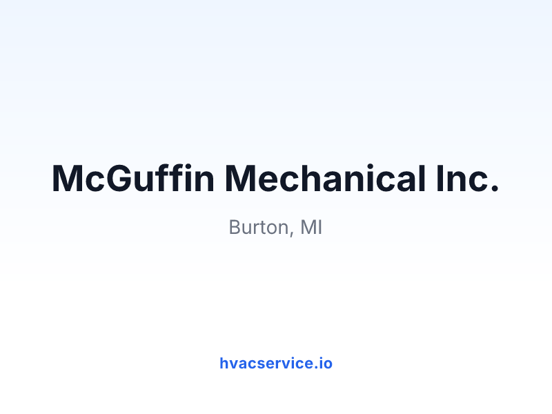 McGuffin Mechanical Inc.