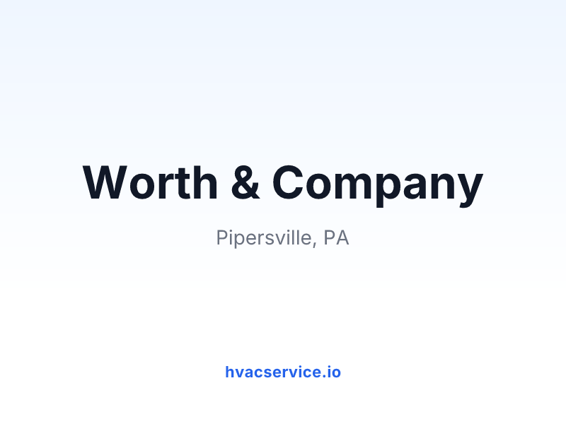 Worth & Company