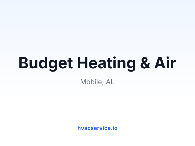 Budget Heating & Air