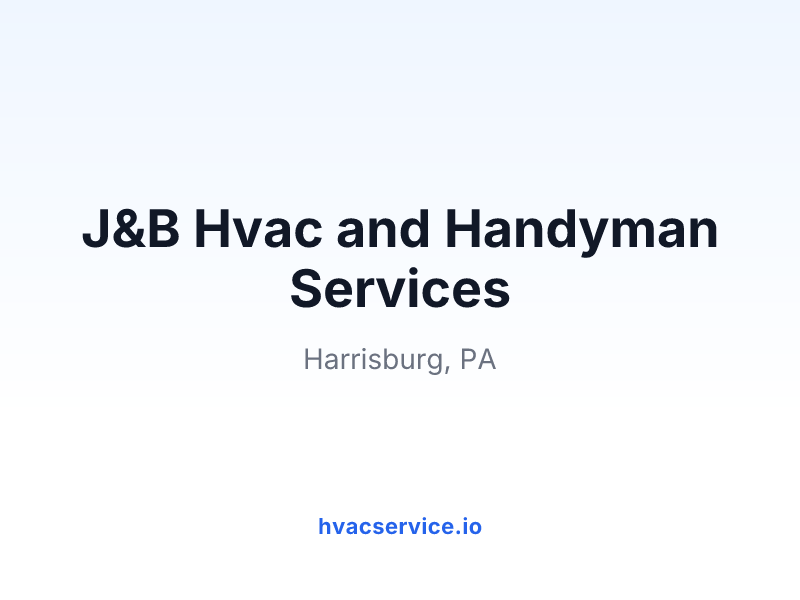 J&B Hvac and Handyman Services