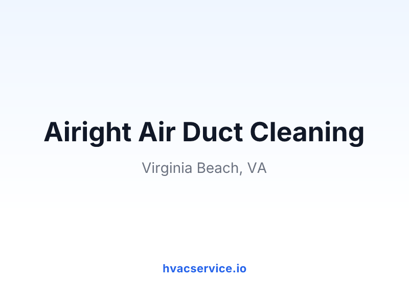 Airight Air Duct Cleaning