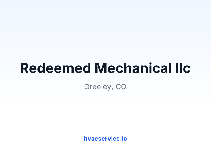 Redeemed Mechanical llc