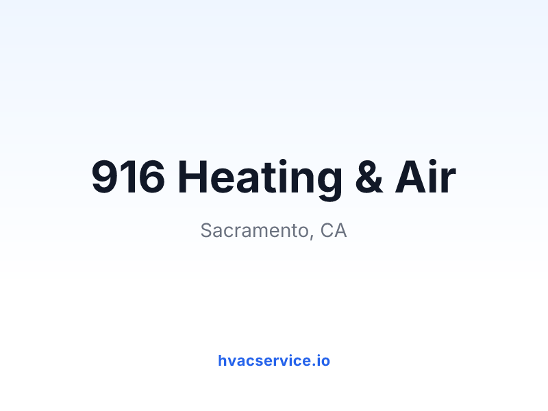 916 Heating & Air