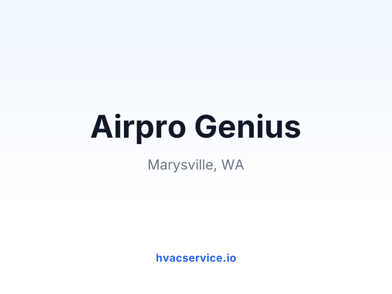 Airpro Genius
