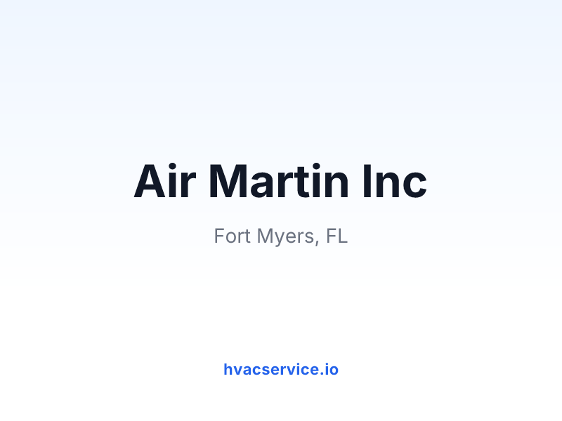 Air Martin Inc