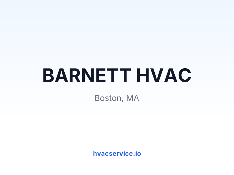 BARNETT HVAC