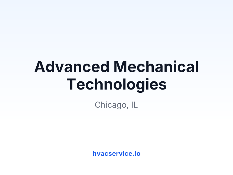 Advanced Mechanical Technologies