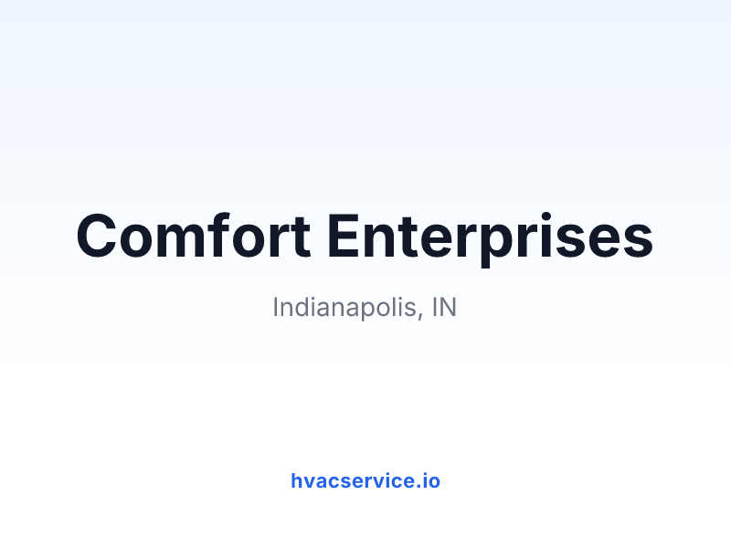 Comfort Enterprises