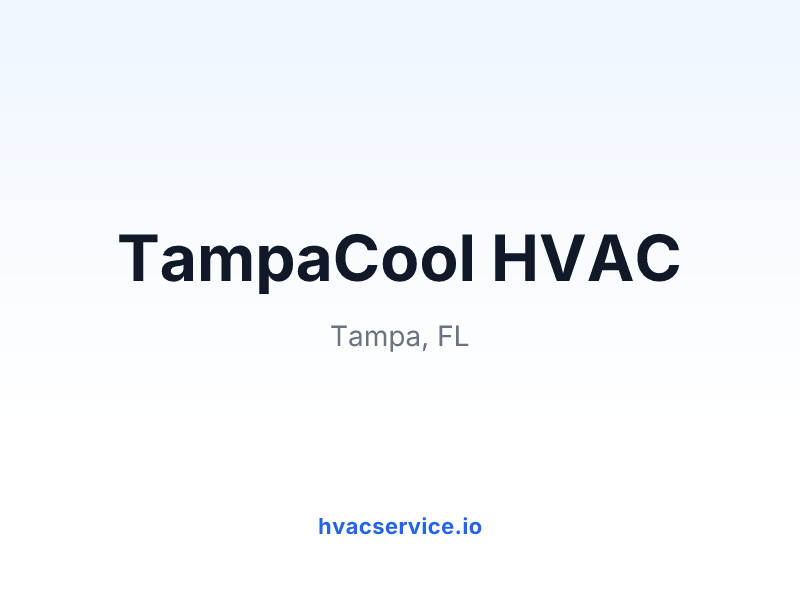 TampaCool HVAC