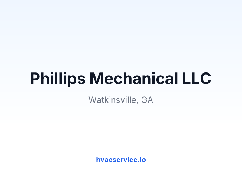 Phillips Mechanical LLC