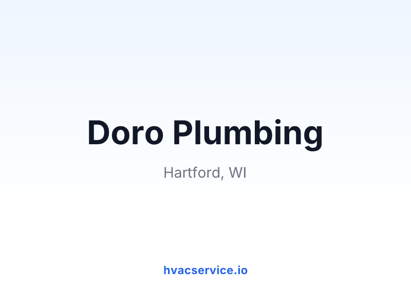 Doro Plumbing