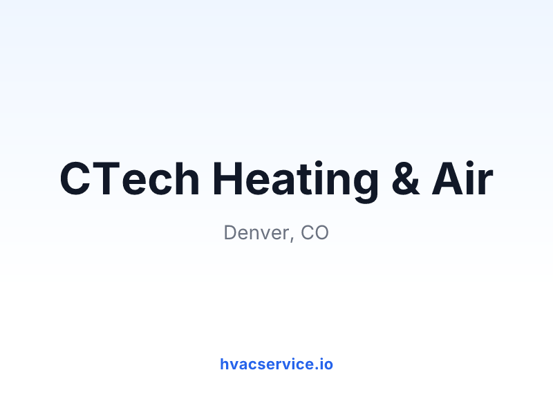 CTech Heating & Air