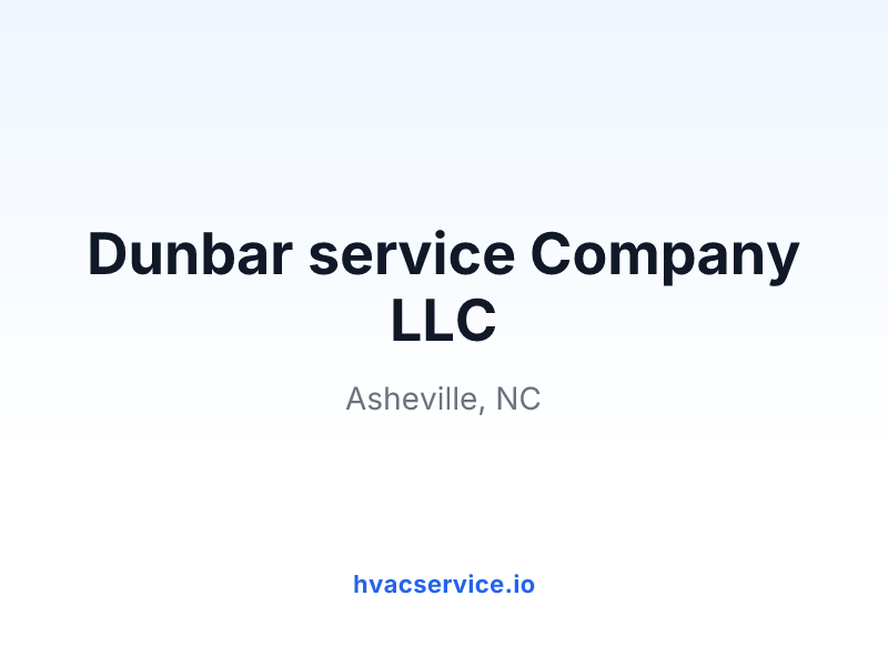 Dunbar service Company LLC