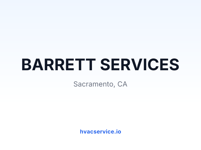 BARRETT SERVICES