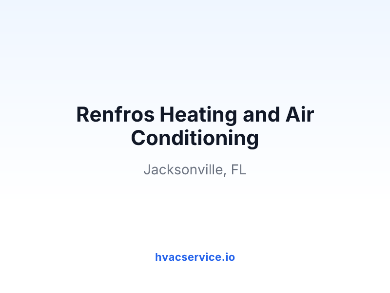 Renfros Heating and Air Conditioning