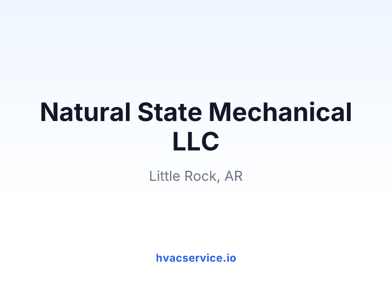 Natural State Mechanical LLC