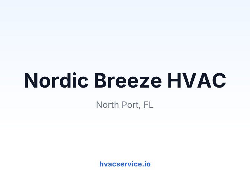 Nordic Breeze HVAC