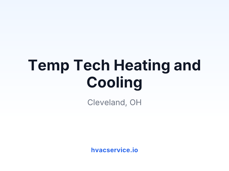 Temp Tech Heating and Cooling