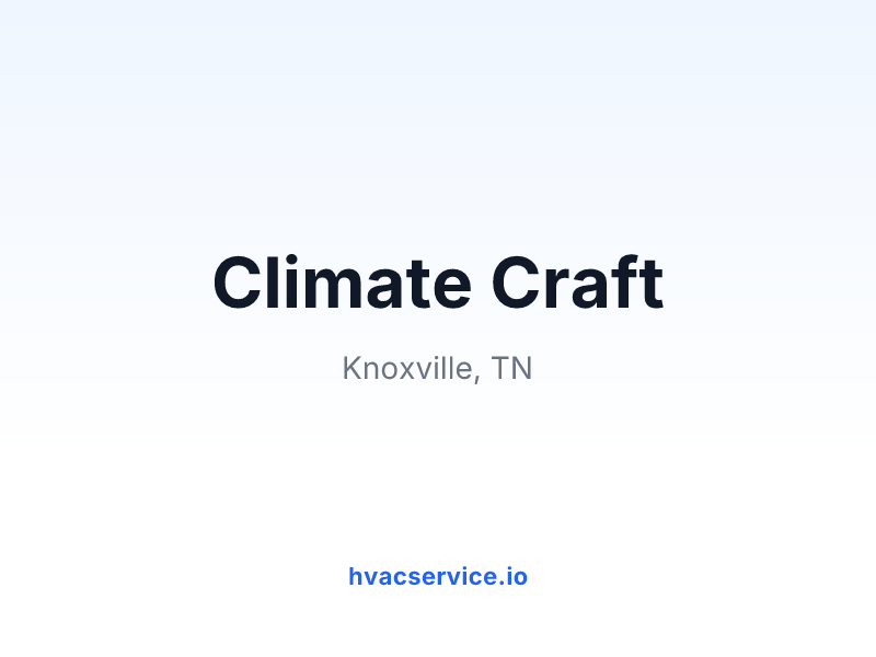 Climate Craft