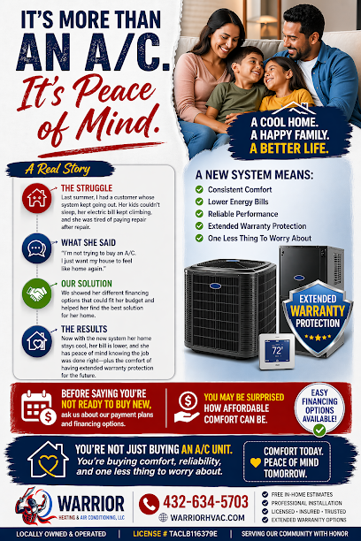 WARRIOR HEATING AND AIR CONDITIONING, LLC