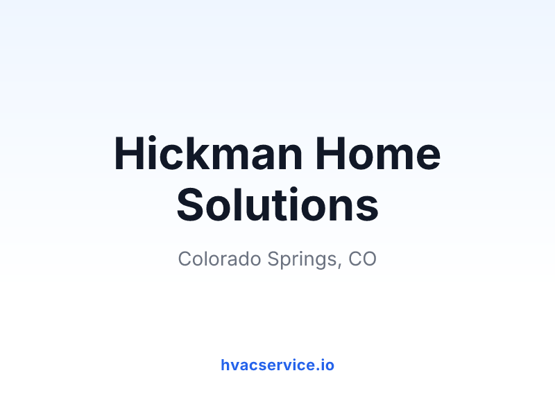 Hickman Home Solutions