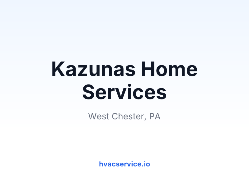 Kazunas Home Services