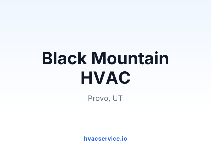 Black Mountain HVAC